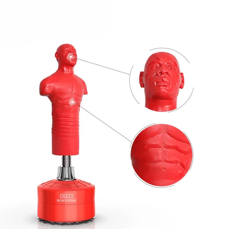 Human Dummy Shape Punching Boxing Bag Impact Resistance for Adult Children Gym Training Boxing Practice Fitness Sports Equipment