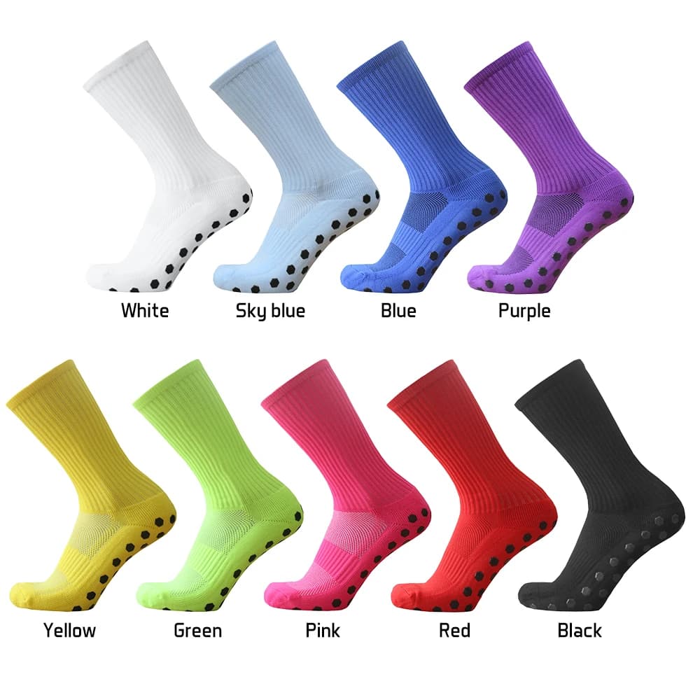 Non-slip football socks team sports socks breathable quick drying socks for outdoor fitness wear-resistant sports socks for football