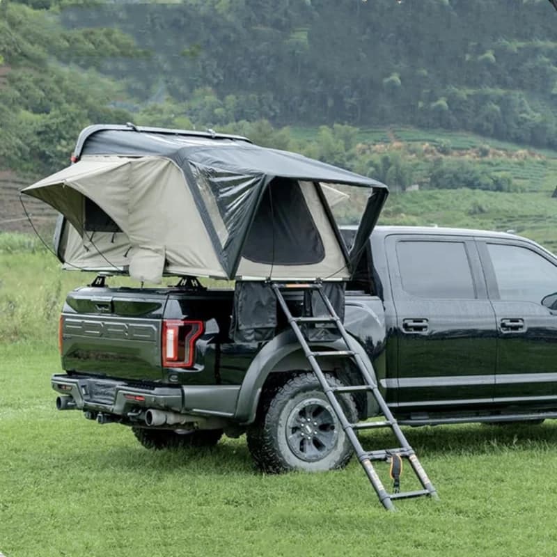 Tenda da tetto a conchiglia per esterni AA Auto4wd Tenda da tetto rigida in ABS Tenda da tetto per auto da campeggio leggera