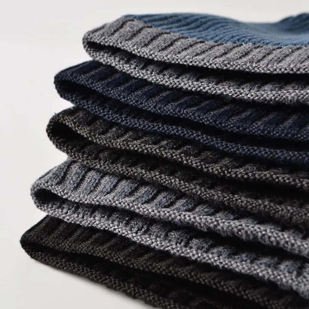 New Solid Cute Woman/Men Female Beanie Caps Knitted Beanies Warmer Bonnet Winter Autumn Hats