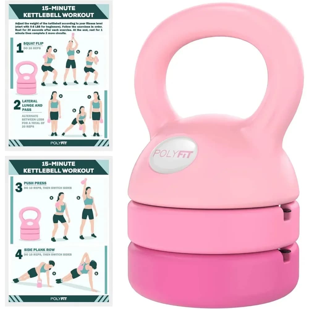 % an adjustable Kettlebell - Kettlebell weight set for home gym