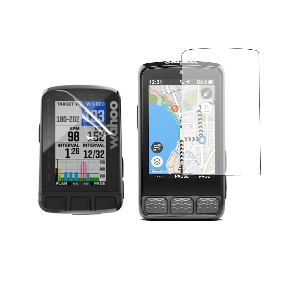 3 pz PET Pellicola Protettiva Morbida Protezione Dello Schermo Della Copertura Per Wahoo Elemnt Roam 3/2 Bullone V3/V2 ACE Bycicle GPS Accessori Per Computer
