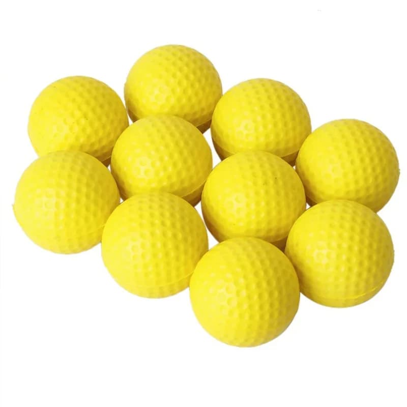 41mm White PE Blow-Molded Hollow Hole-Free Golf Balls, Indoor Practice & Pet Play Balls Balls