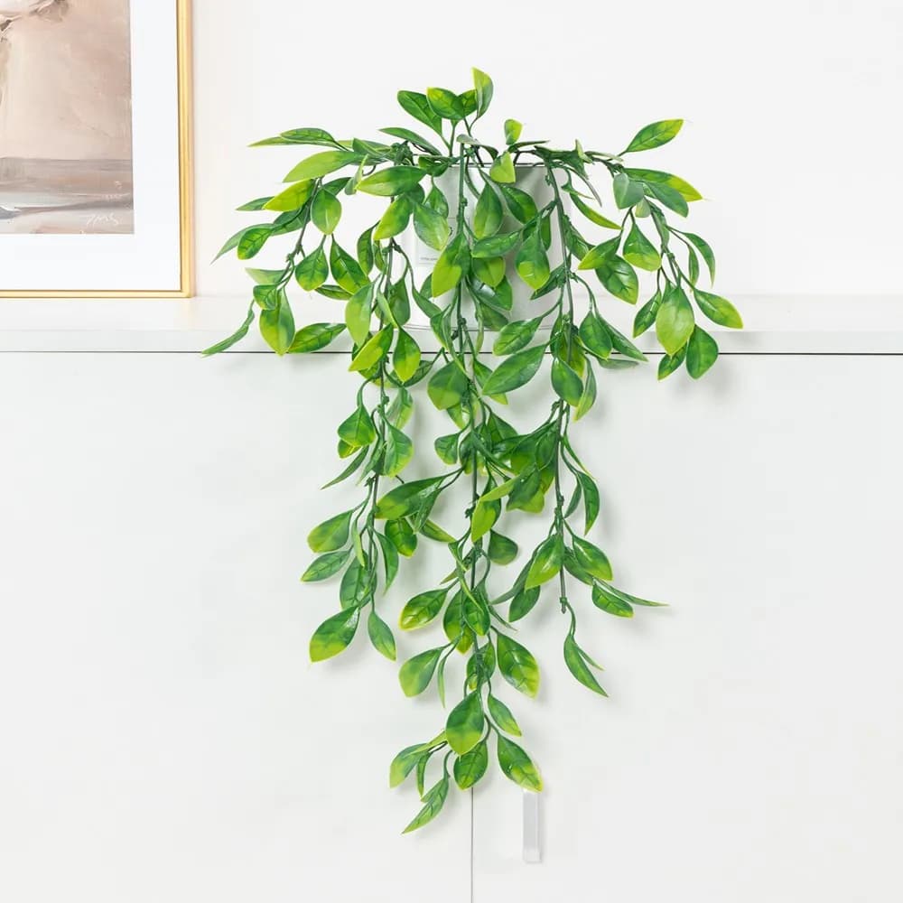Pianta Artificiale in Plastica 81 Mesh Eucalipto, Offerta Speciale, Decorazione Murale per Casa, Stanza, Celebrazioni, Matrimoni, Giardino, Fai da Te, Regali, Decorazioni da Tavolo
