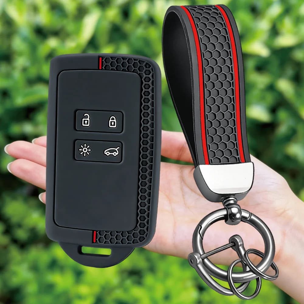 Guscio Protettivo per Chiave Auto Renault Koleos Captur Megane Clio Scenic Talisman Arkana e Accessori per Dacia Sandero