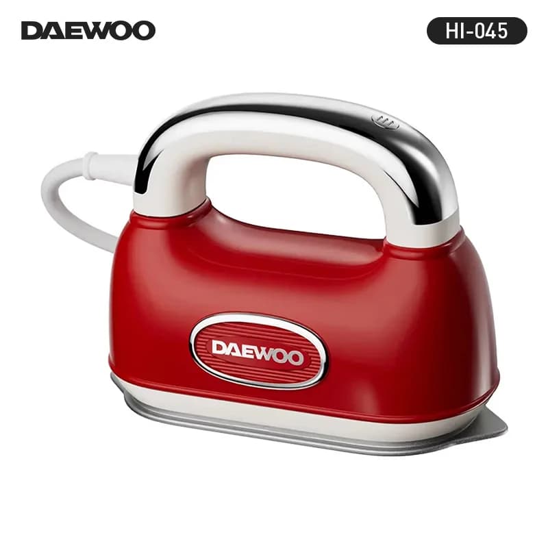 DAEWOO HI-045 Handheld Steam Garment Iron Sterilization Mite Removal Self-Cleaning Portable Clothes Steamer