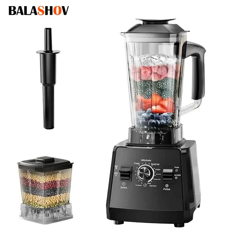 500 W Heavy Duty Commercial Frullator Ice Blenders Kitchen Appliances High Power Professional Kitchen Robot
