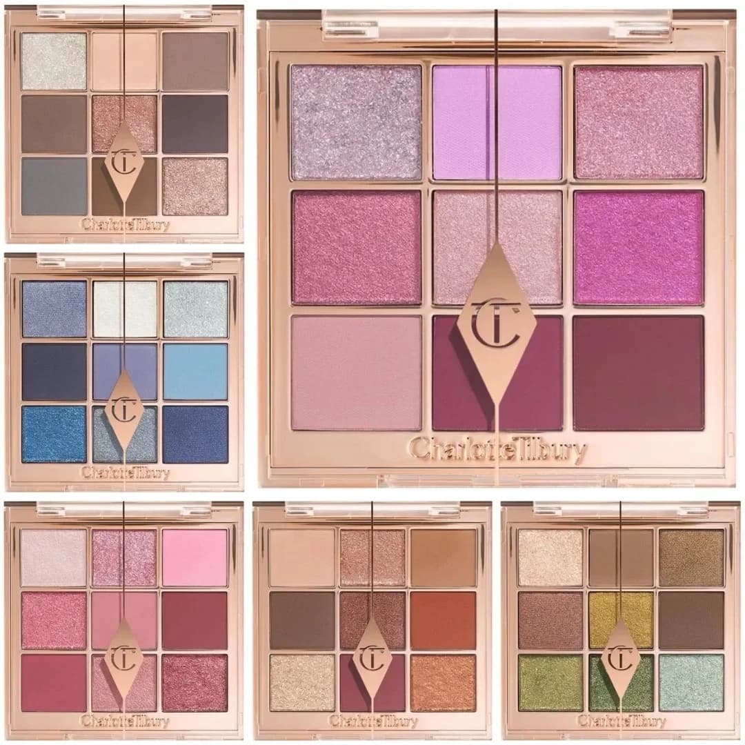 Charlotte Tilbury Ombretto Estetico Scenery Starlight Pink Soft Light Bicolore, Blush in Polvere Love Treasure Box
