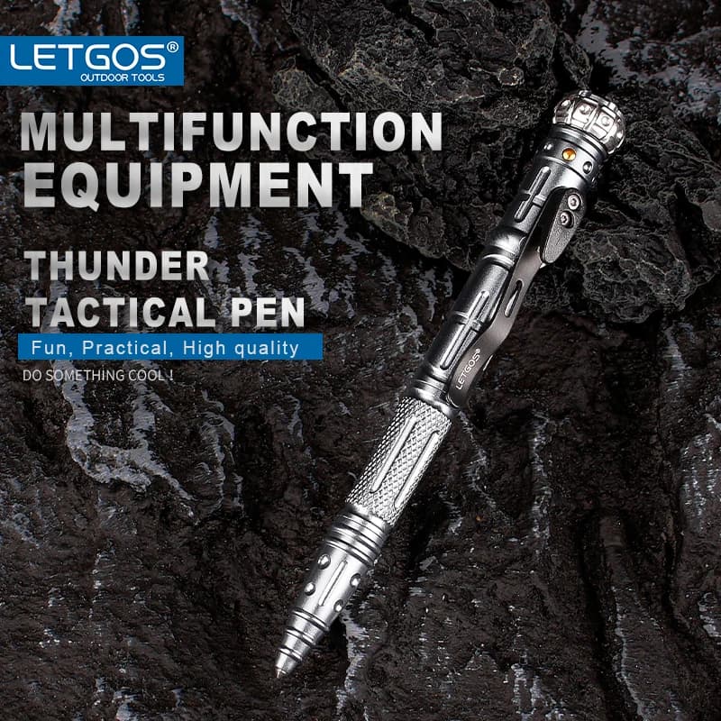 LETGOS multifunzionale fidget spinner penna tattica strumenti di autodifesa rompivetro da ghiaccio strumenti e attrezzature per esterni Strumenti EDC