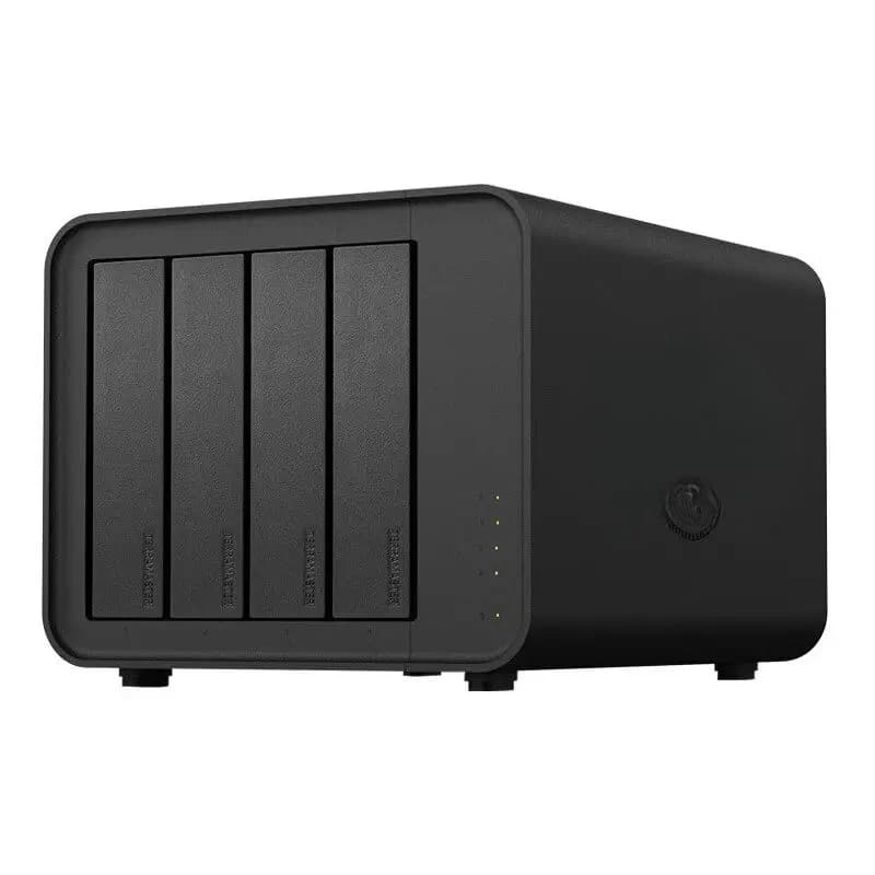 TERRAMASTER D2 D4-320 4-Bay NAS Expansion Enclosure with Type-C Hard Drive Caddy Direct Attached Storage (DAS) NAS Expansion