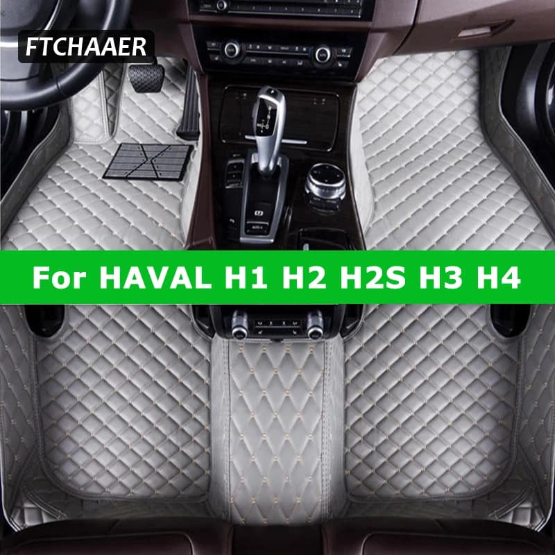 Tappetini per auto personalizzati FTCHAAER per HAVAL H1 H2 H2S H3 H4 Tappeti per auto Piede Coche Accessorie
