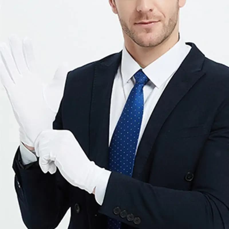 39BB 5 Pairs Driving and Working Ceremony Hand Gloves For Elegant Occasions