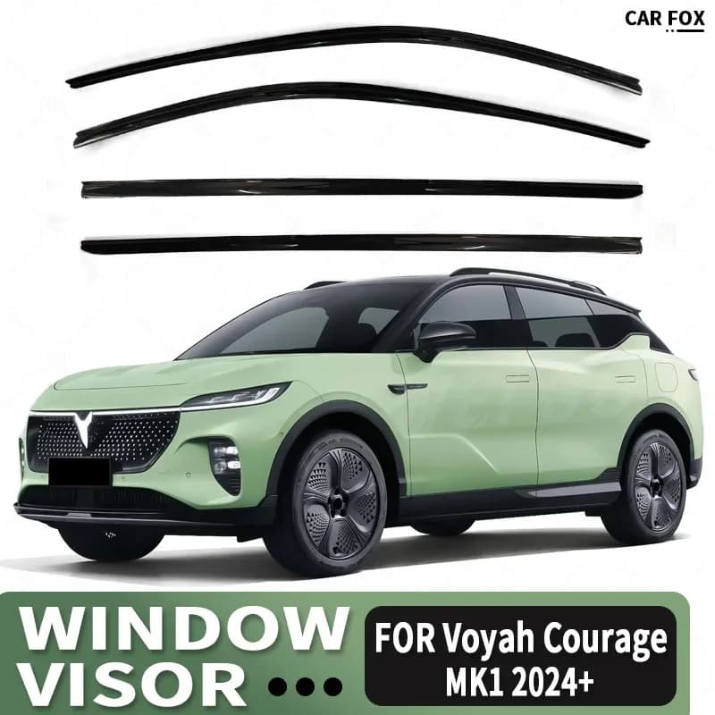 Per Voyah Courage 2024+ Tendalino Parasole per Finestrini Auto, Protezione Antipioggia e Solare per Parabrezza e Finestrini Laterali, Accessori Auto