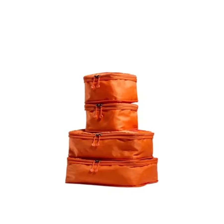 Cubi di Compressione per Viaggi, Organizzatori per Valigie o Borse, Accessori da Viaggio, Set di 4