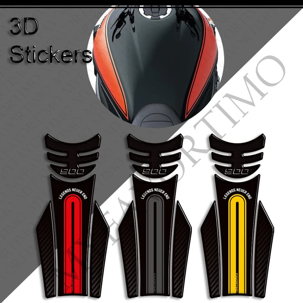 2017 - 2025 2026 For Z900RS Z900 RS Z 900 Cafe SE ABS Tank Pad Cap Gas Fuel Oil Knee Protection Stickers Decals Accessories