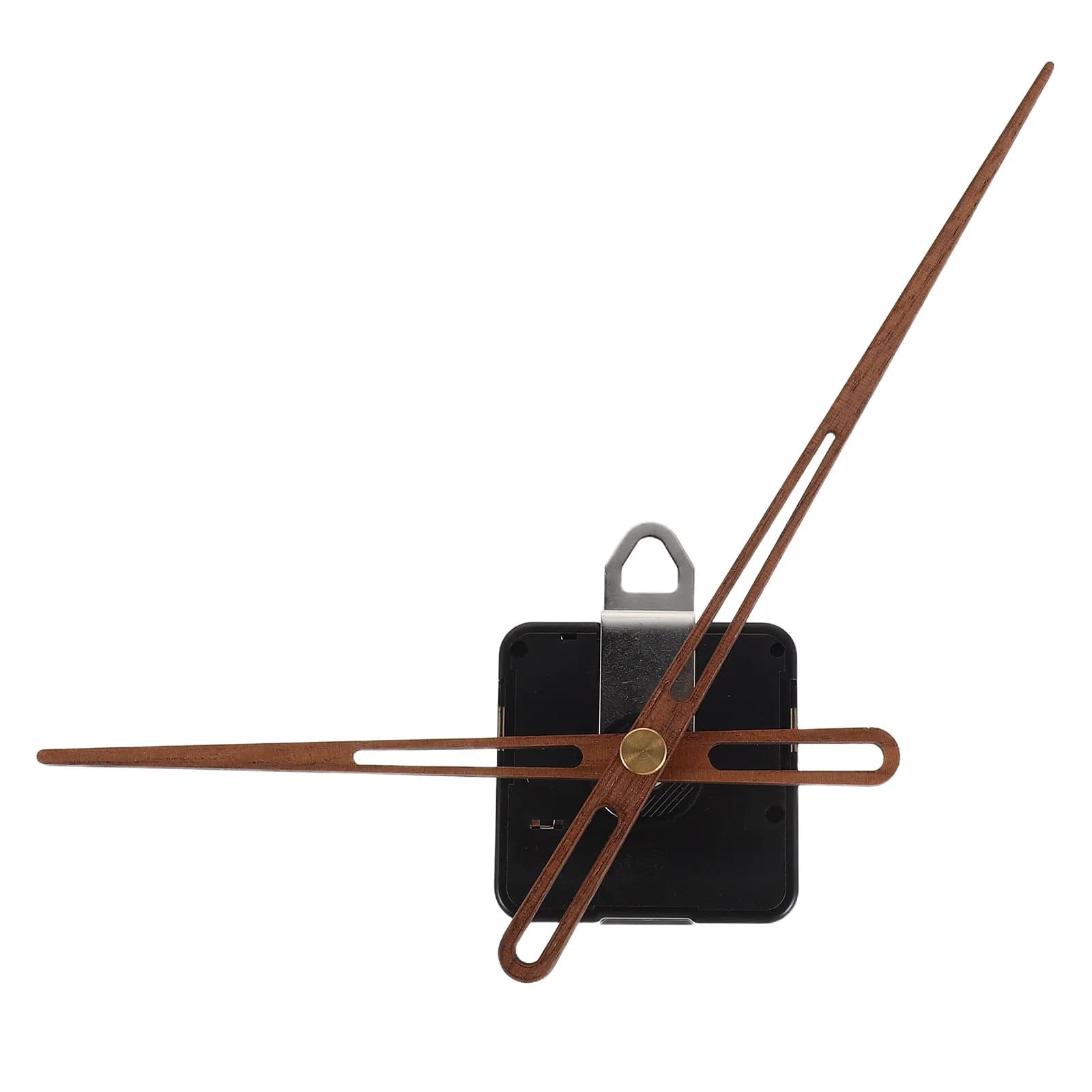 Set di Meccanismo per Orologio da Parete al Quarzo, Kit Fai-da-Te, Movimento Silenzioso a Batteria con Lancette in Metallo e Accessori in Ferro per Casa