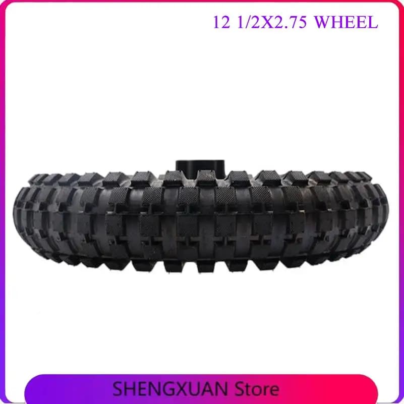 Bicycle Wheel 12 1/2x2.75 Front Wheel Suitable for Bicycle Electric Bicycle Wheel Replacement