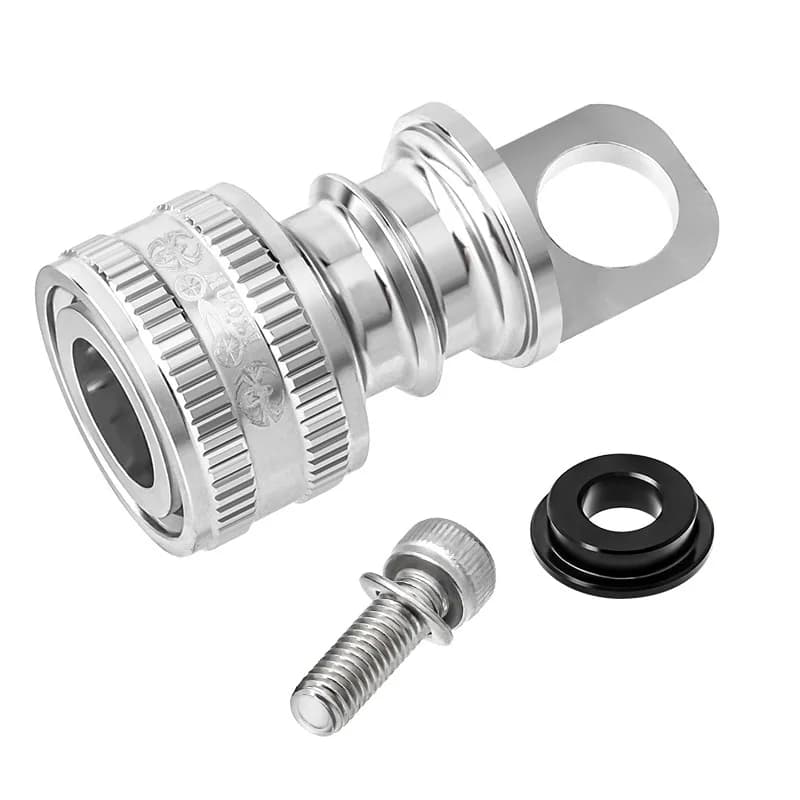 Pedale ultraleggero con fibbia a sgancio rapido per bici pieghevole, installazione rimovibile, adattatore per pedale a sgancio rapido, durevole e portatile