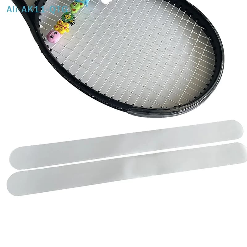 New! Transparent Protective Tape for Head Tennis Rack, Reduces friction, Protective sticker in TPU, Sports accessories