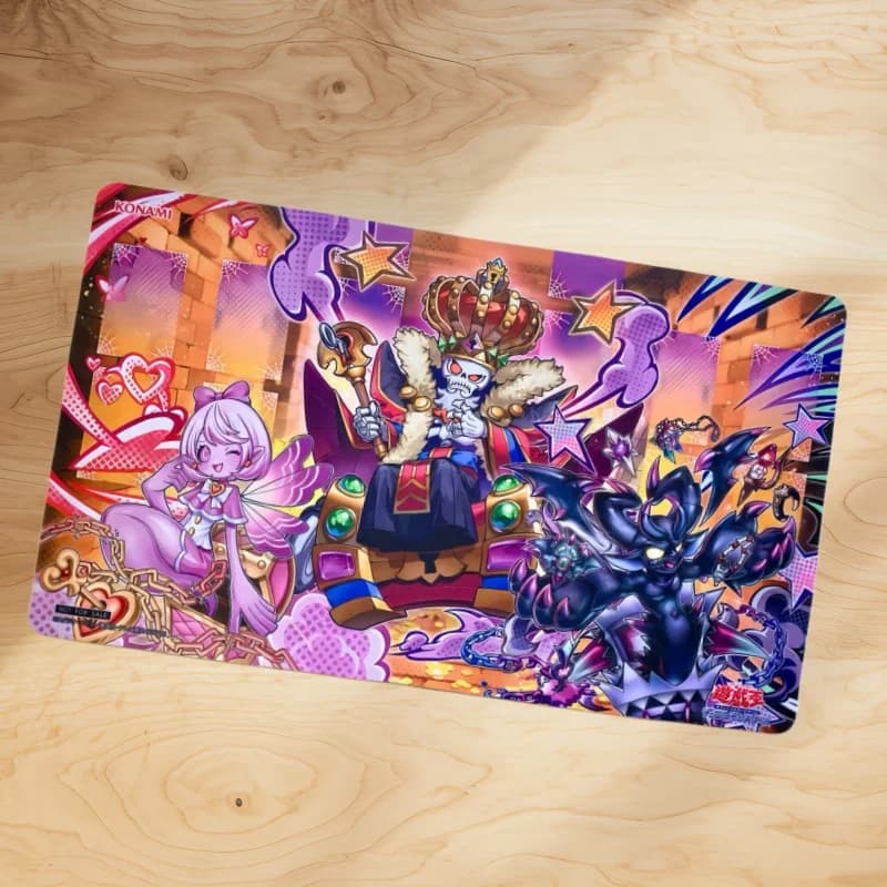 Yu-Gi-Oh! 600x350mm Tappetino da Gioco in Gomma Mimigoul Master OCG DIY per Carte Collezionabili, 2mm Senza Cuciture, per Giocatore Singolo, Regalo Giocattolo