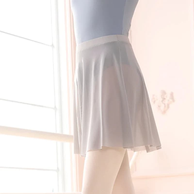 Gonne da ballo per donna Gonna elastica per ragazza Danza Ginnastica per adulti Yoga Costumi da ballo in rete Costumi da bagno Copricostume da spiaggia