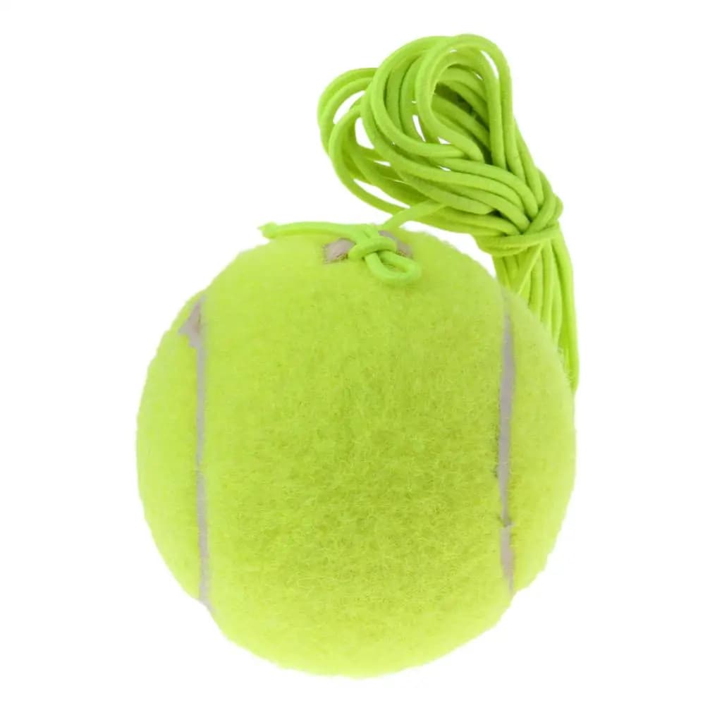 Palla da Tennis con Corda per Allenamento, Dispositivo di Allenamento Tennis, Corda con Palla da Tennis per Allenamento Individuale