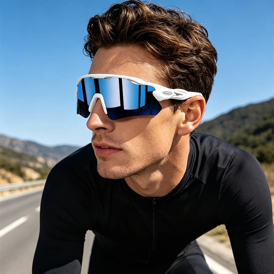 Vintage Sunglasses With Tropical Beach Men Women Outdoor Sport Driving Fishing Cycling Hiking Running Moutaining Sun Glasses