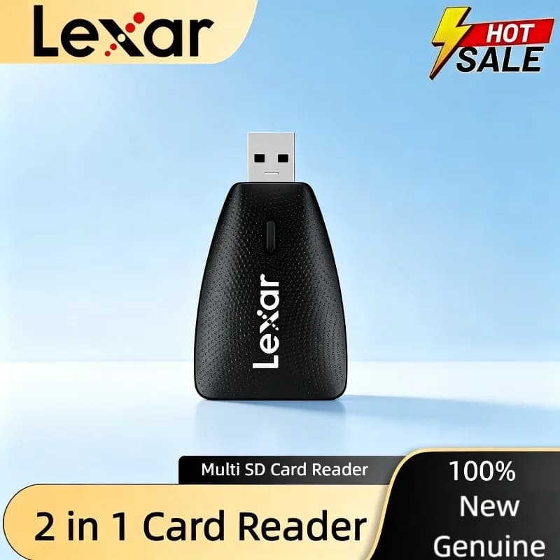 Lexar Adapter Lexar Card Reader USB3.1 USB3.2 Type-C to SD MicroSD TF Card for PC Laptop Smart microsd Memory Card reader SD