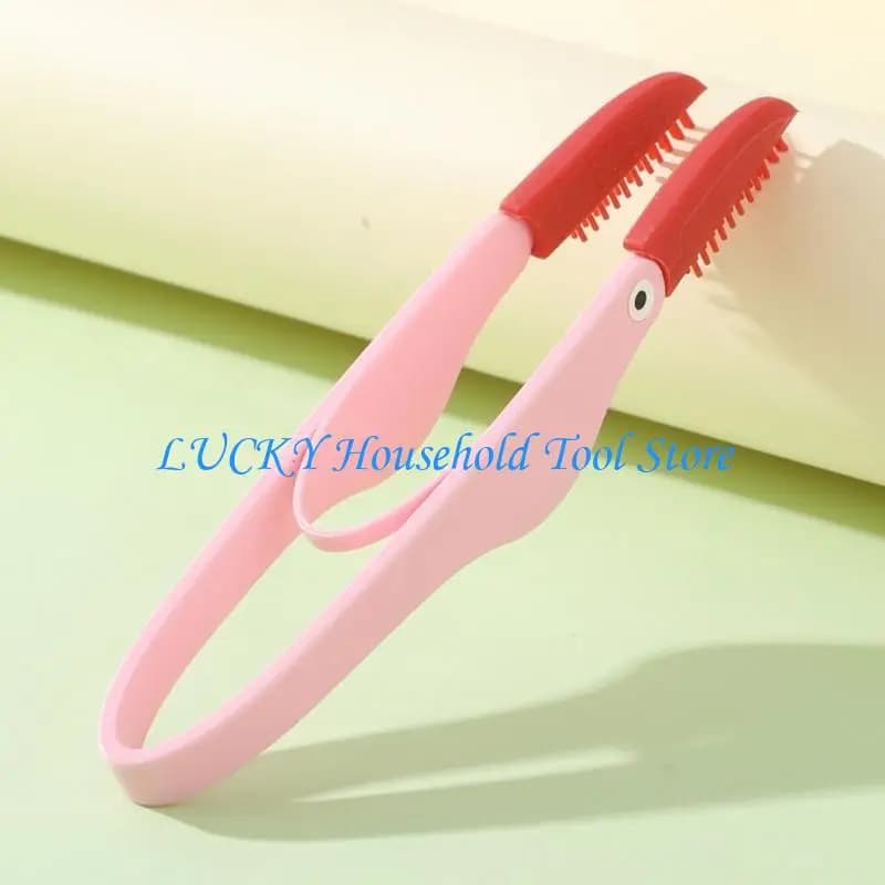 J0mc comfortable hand handle coconut bric for eye for animals for grooming delicate clean clean PROCESS PRATICO