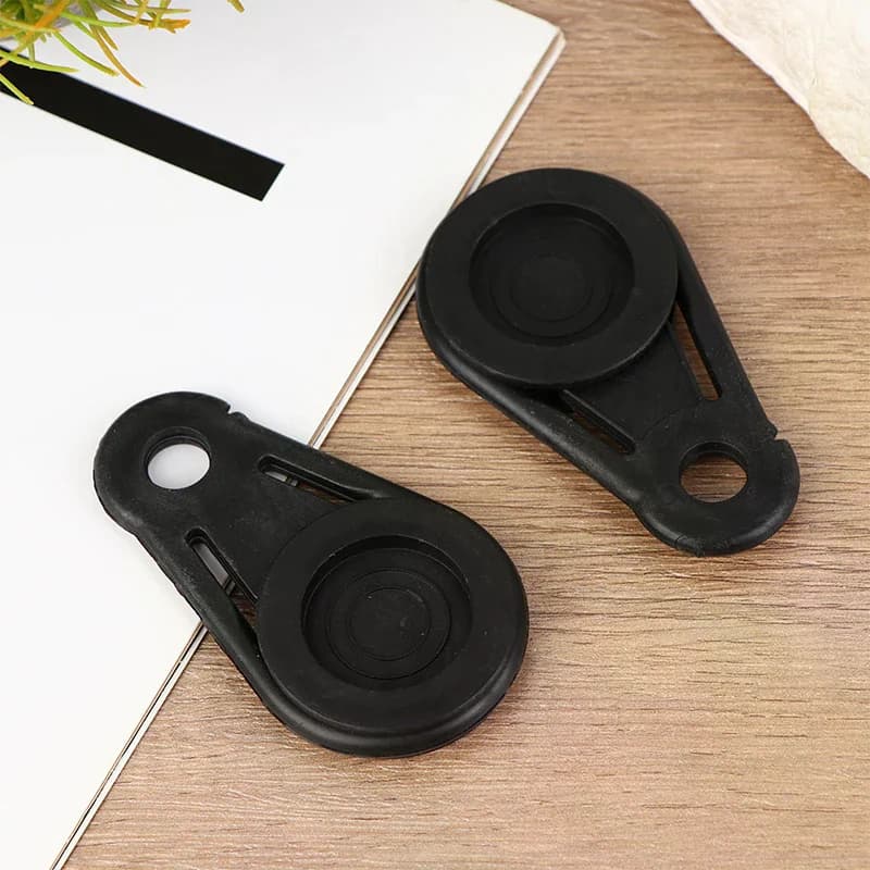 6/12 Pezzi Clip per Tenda, Fibbia a Disco per Tenda da Campeggio, Clip in Plastica, Clip a Coccodrillo per Corda Telo Impermeabile da Esterno, Fibbia di Fissaggio