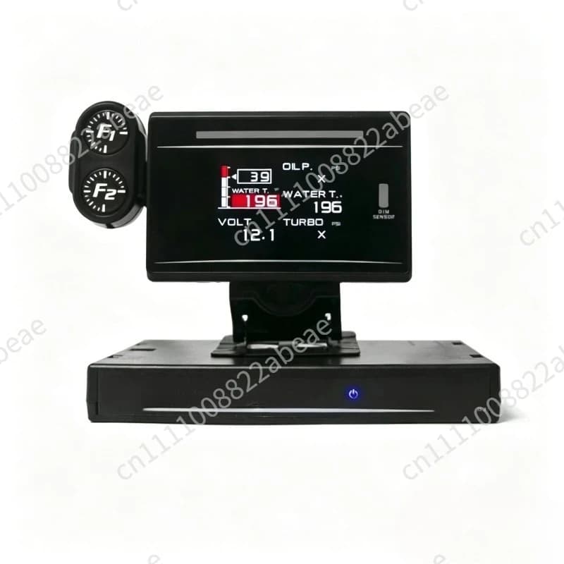 10 in 1 for OBD2 Gauge Turbo Boost RPM Oil Temp Water Temp Pressure Vacuum Car Digital Display Meter