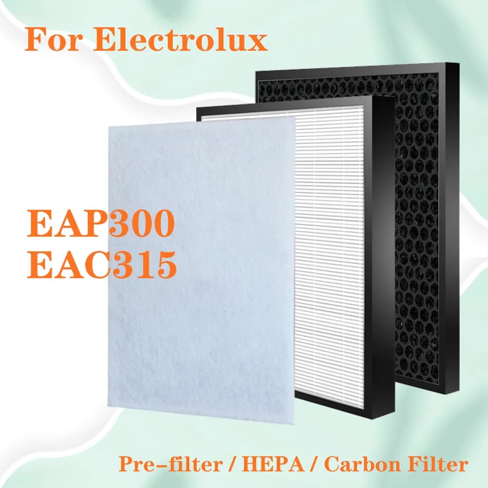 Per purificatore d'aria Electrolux EAC315 EAP300 sostituzione vero filtro HEPA e filtro a carbone deodorante