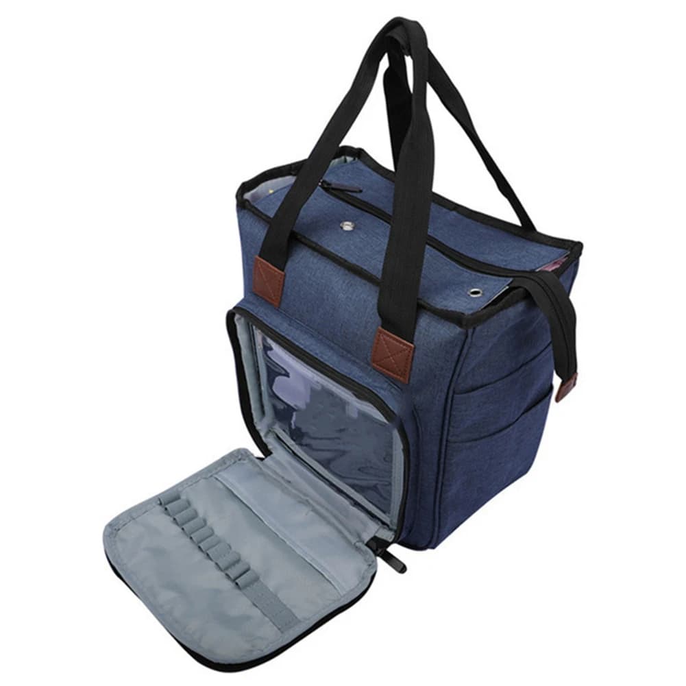 Clothes Organiser Storage Bag Cases DIY Embroidery Knitting Woven Storage Bag Oxford Cloth Portable Sewing Needle Storage Box