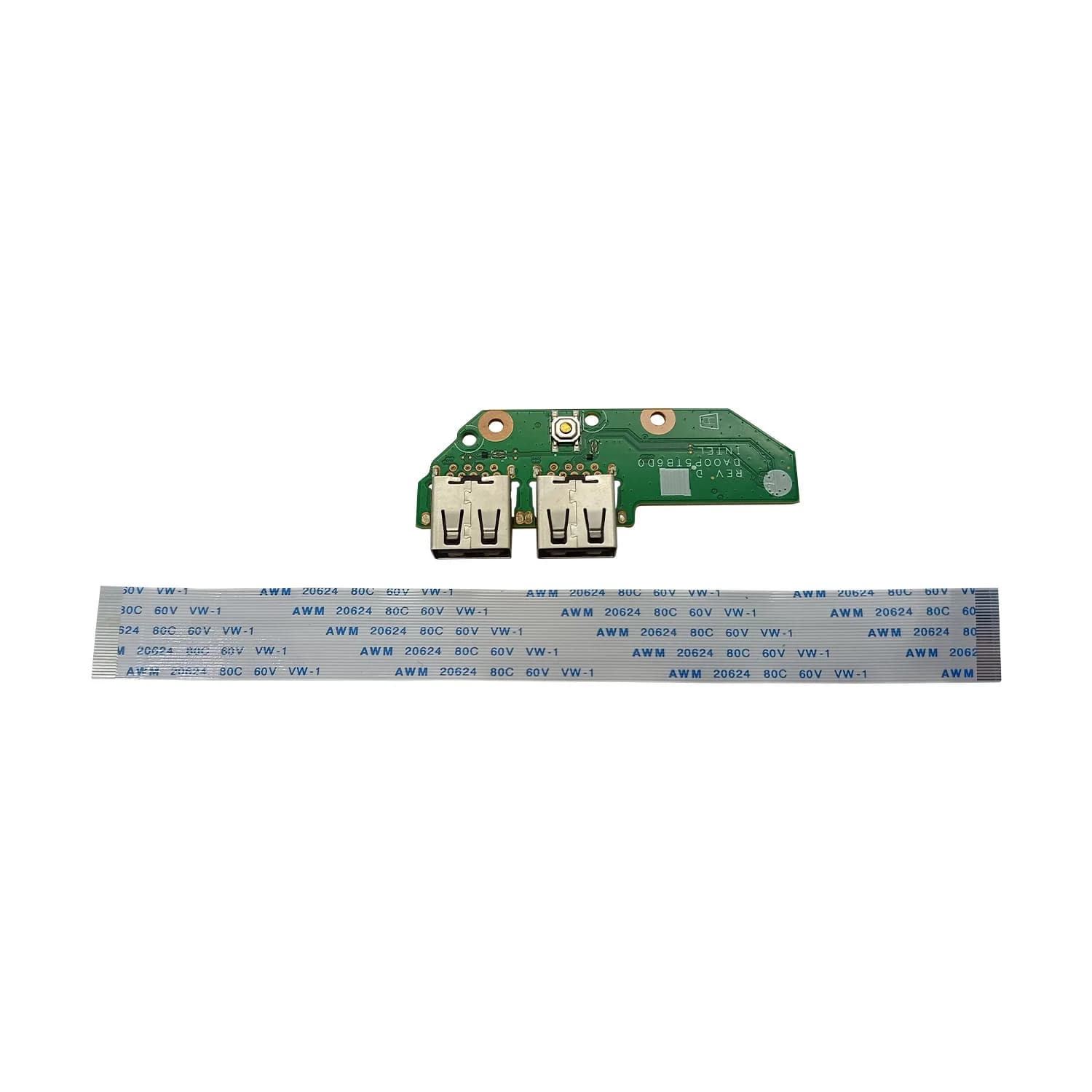 Scheda PCB di Ricambio USB per Laptop HP 15-EF 15-EF2127WM DA00P5TB6C0, Compatibile con HP Pavilion