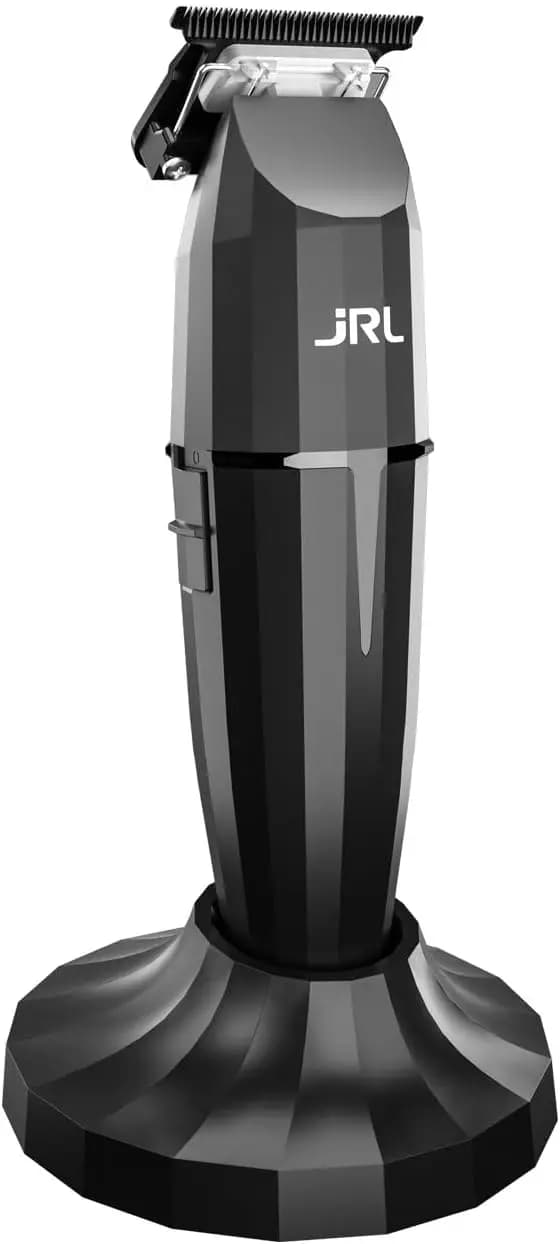 Cordless T-Blade Hair Trimmer for Precision Hairline, Beard & Detail Work, EZ-Gap 360° Exposed Blade, Quiet Smart-Clip Motor, Black