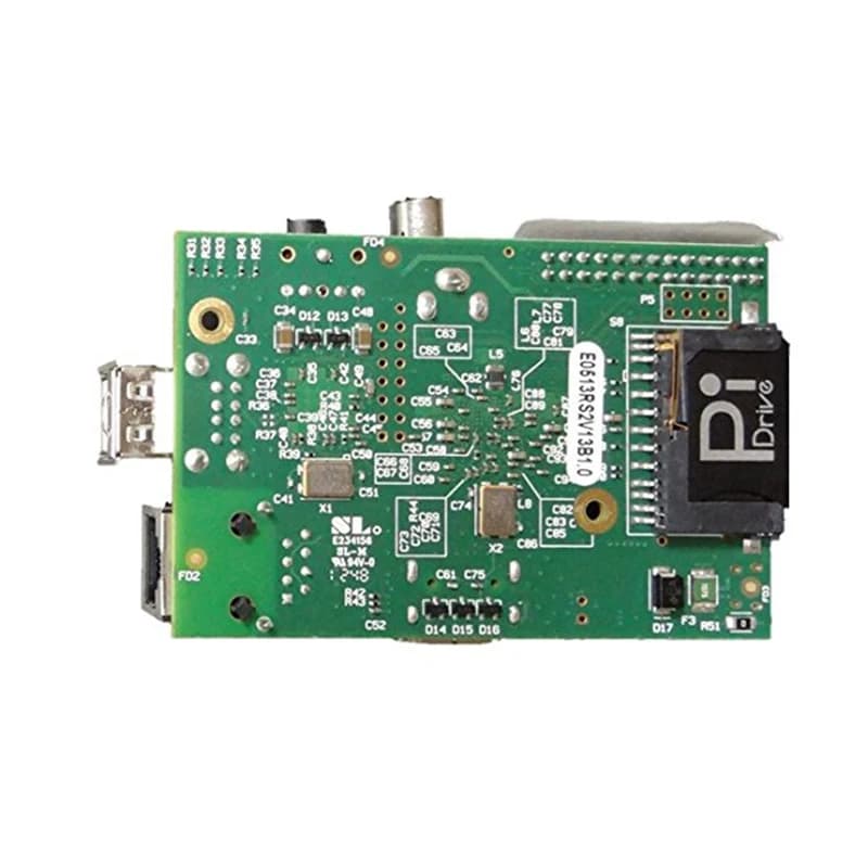 BaseQi Aggiungi spazio di archiviazione per Raspberry Pi Adattatore per scheda Micro SD/TF a SD Lettore di schede di memoria in plastica