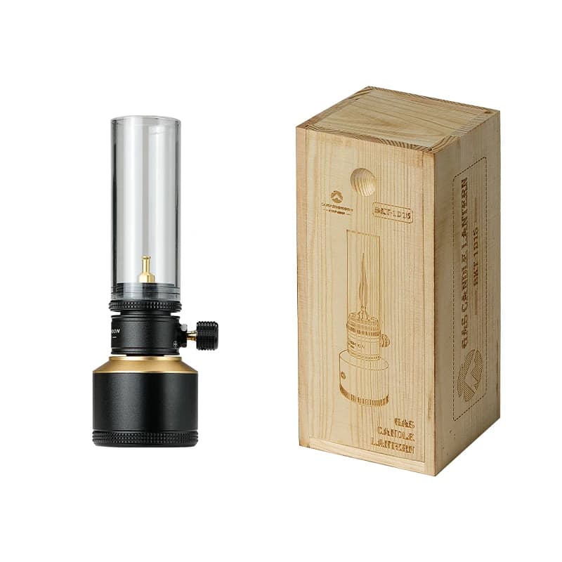 ♪ Set of candles for atmosphere equipped with aluminum inflatable can for outdoor camping and barbecue atmosphere light