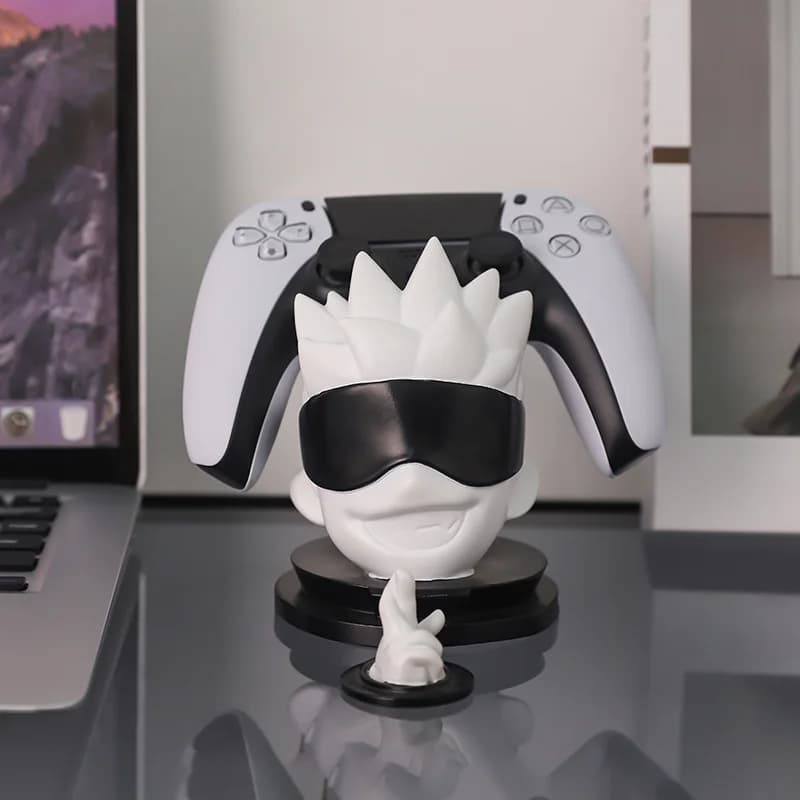 Cosplay Jujutsu Kaisen Gojo Satoru Anime Peripheral Universal Xbox Ps5 Controller 3D Printing Display Stand Toy Christmas Gift