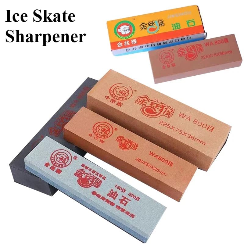 Ice Skate Shoes Sharpener 8-inch Ice Hockey Figure Speed Skating Shoes Edge Sharpener Grindstone Skate Tool Grinder Stone 1pcs