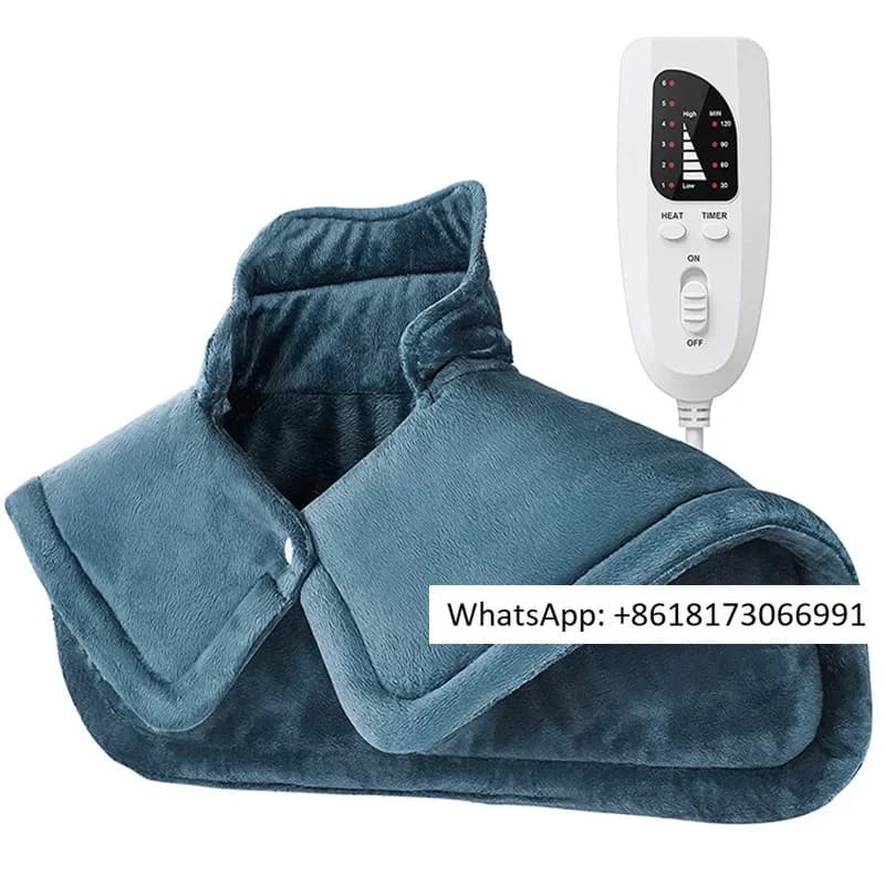 Spalla calda, schiena calda, coperta calda per il corpo, coperta elettrica in peluche, riscaldamento multifunzionale per tende domestiche