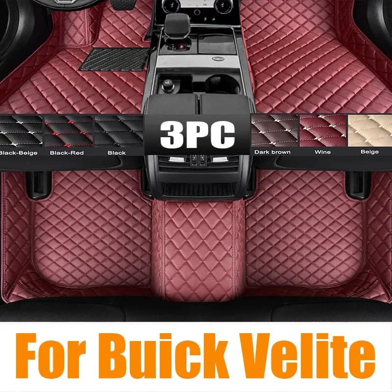 Tappetini per auto personalizzati in TPE originali per Buick Velite 6 2020 2021 2022 2023 2024 Tappeto impermeabile Accessori per interni auto