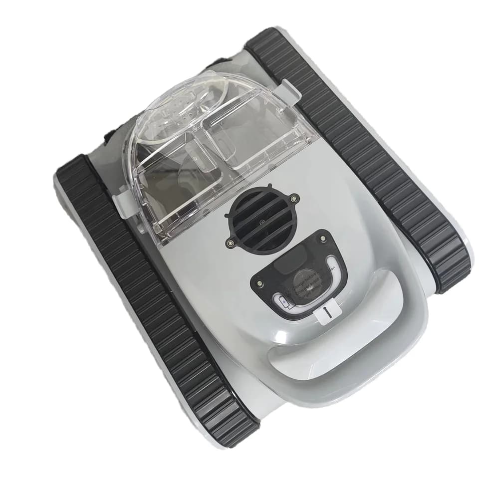 Robot Automatico Wireless Intelligente per Pulizia Piscine, Aspirapolvere Senza Fili per Piscine con Navigazione Intelligente e Funzione di Arrampicata sui Pareti