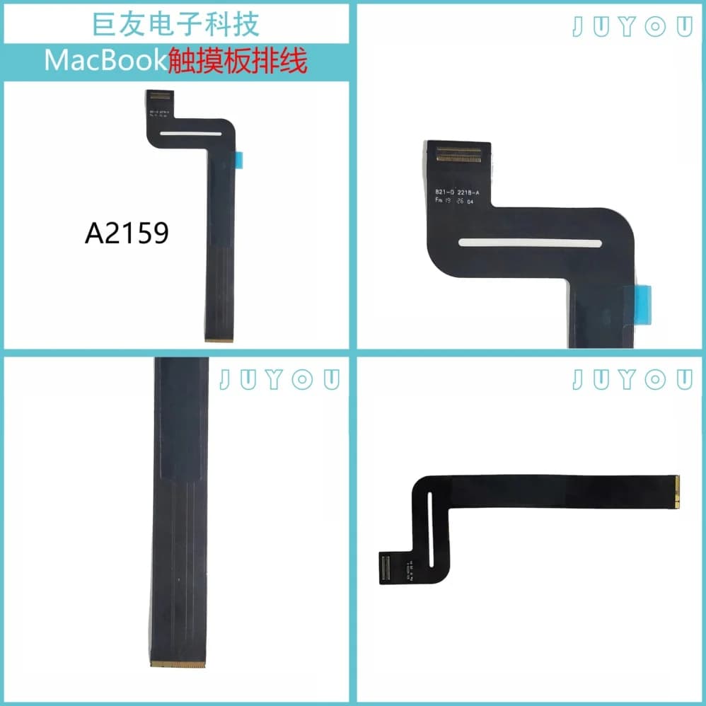 Cavo Flessibile di Ricambio per Touchpad MacBook Retina 13 A2159 821-02218-A, Parti per Laptop Compatibili con MacBook Pro Air