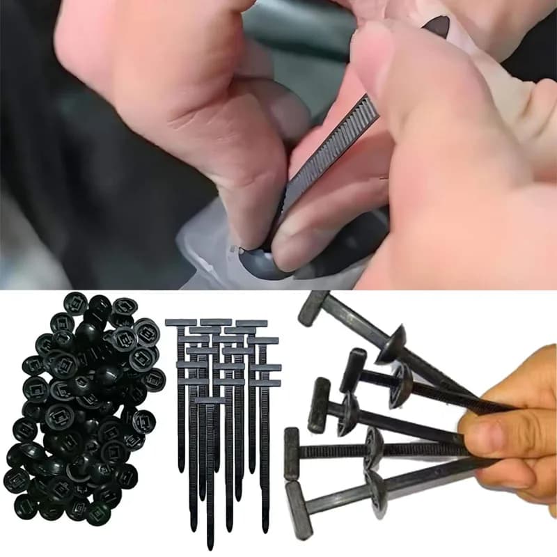 20-400 Pezzi Fermacavo con Chiusura a Chiodo per Parafango, Rivestimento Interno e Bagagliaio