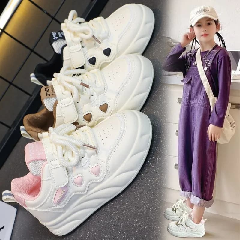 Scarpe da ginnastica casual autunnali per bambini 2026 Scarpe sportive leggere con cinturino in velcro Moda versatile per ragazzi e ragazze Bambini piccoli