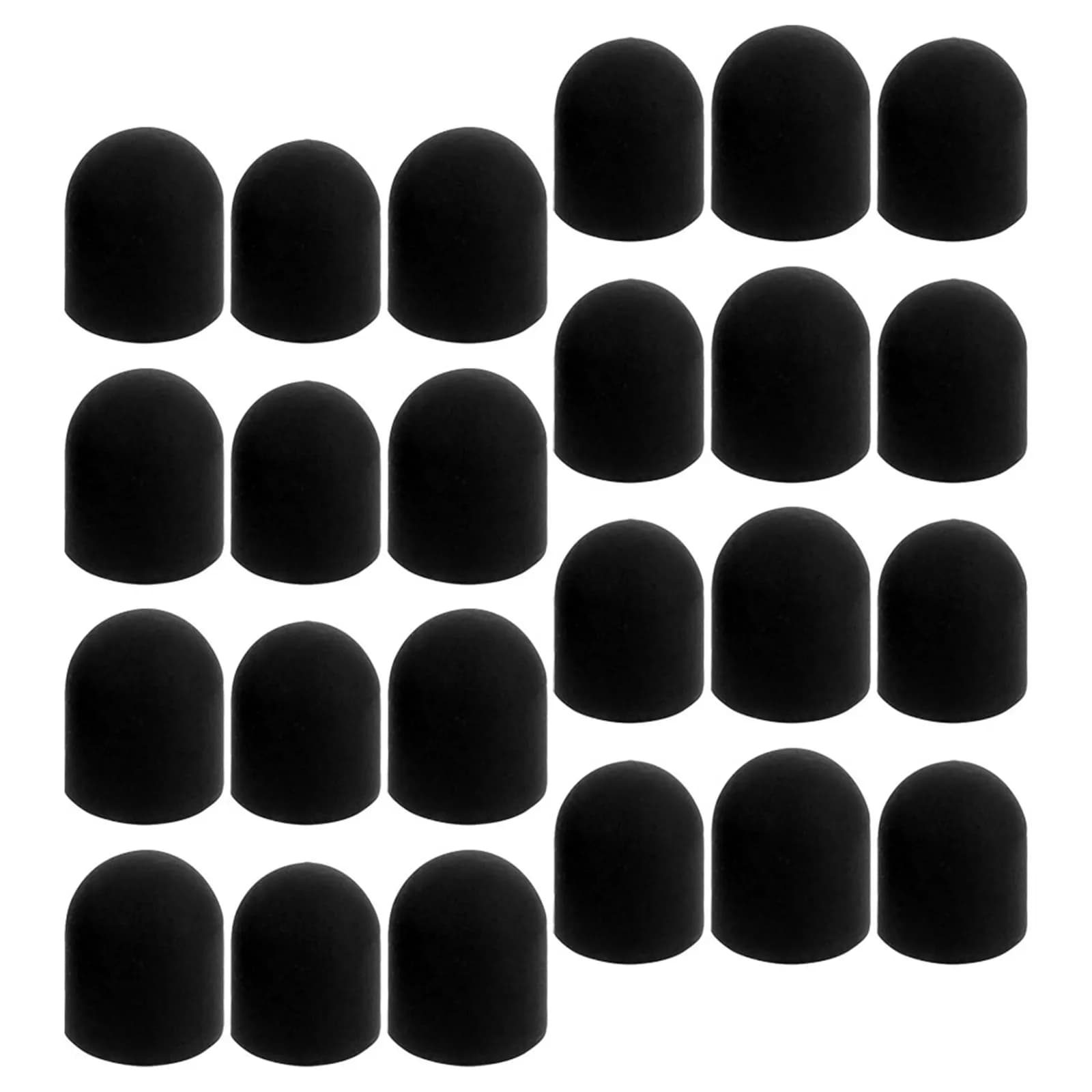 40Pcs Silicone Stylus Tips Capacitive Pen Replacement High Sensitivity Nibs for Tablet Touchscreen Drawing Writing Stylus Pen