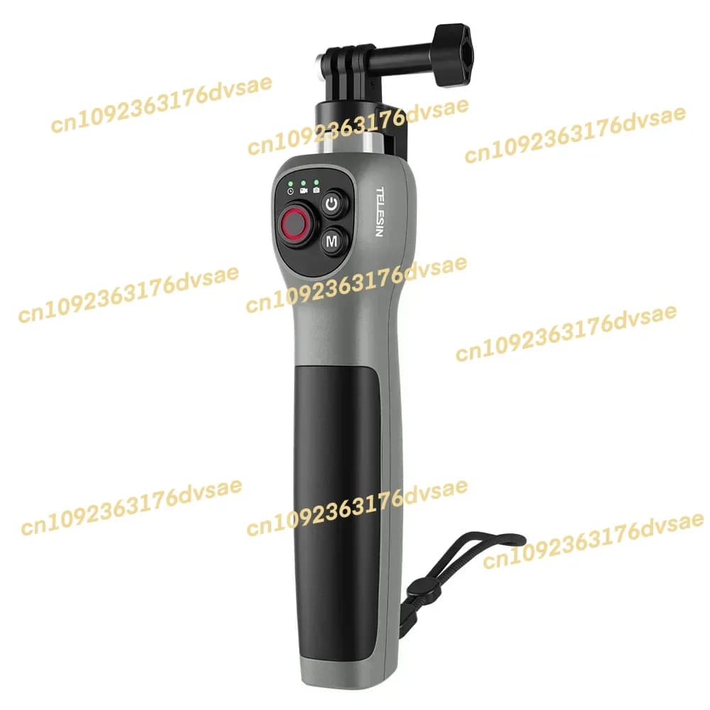 TELESIN action cam accessories for Go Pro 12/11/10/9/8 30M Selfie stick with professional diving remote control