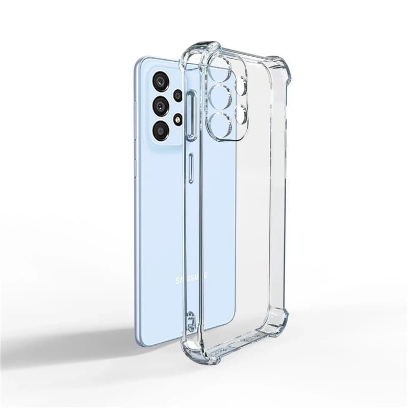 Luxury Transparent Phone Case for Samsung Galaxy A52 Shockproof Cover Case Samsung A53 A54