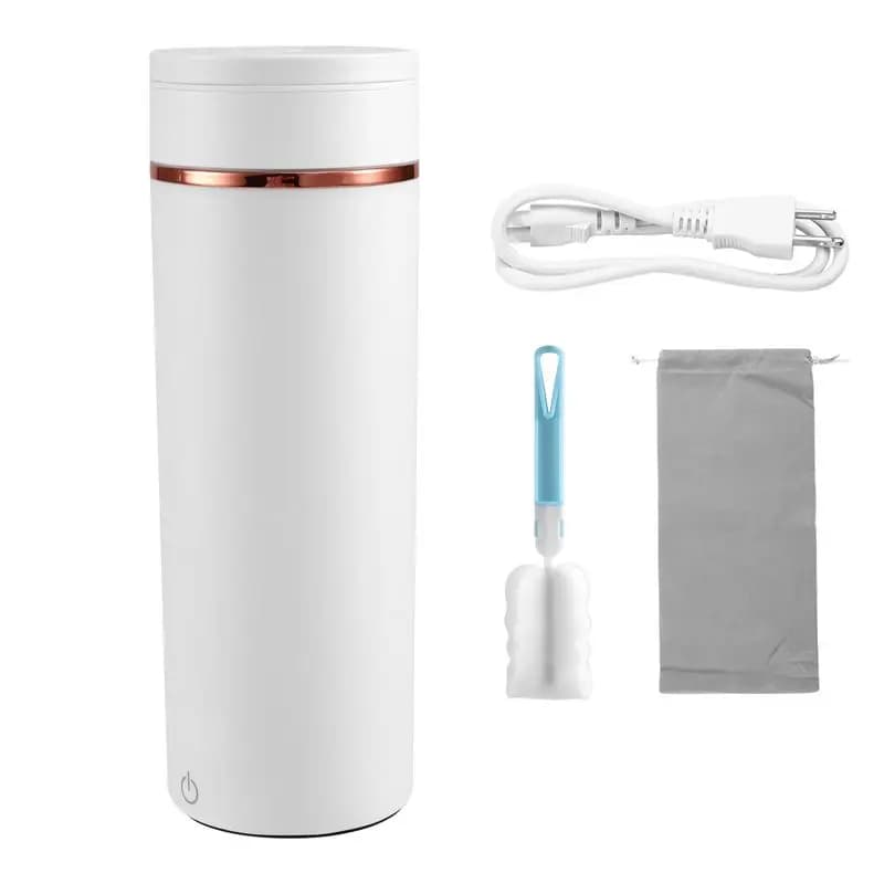 A21Q -Mini Electric Kettle Portable Travel Tea Kettle With 6 Variable Presets 500Ml 316 Stainless Steel Auto Shut-Off
