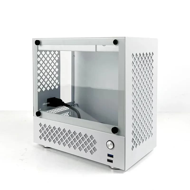 Nuova scheda madre S30 compact MATX spina di alimentazione SFX in scheda video indipendente lato desktop mini gioco trasparente piccolo chassis